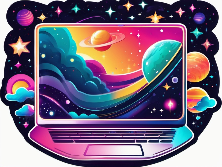 Laptop stand for back pain relief